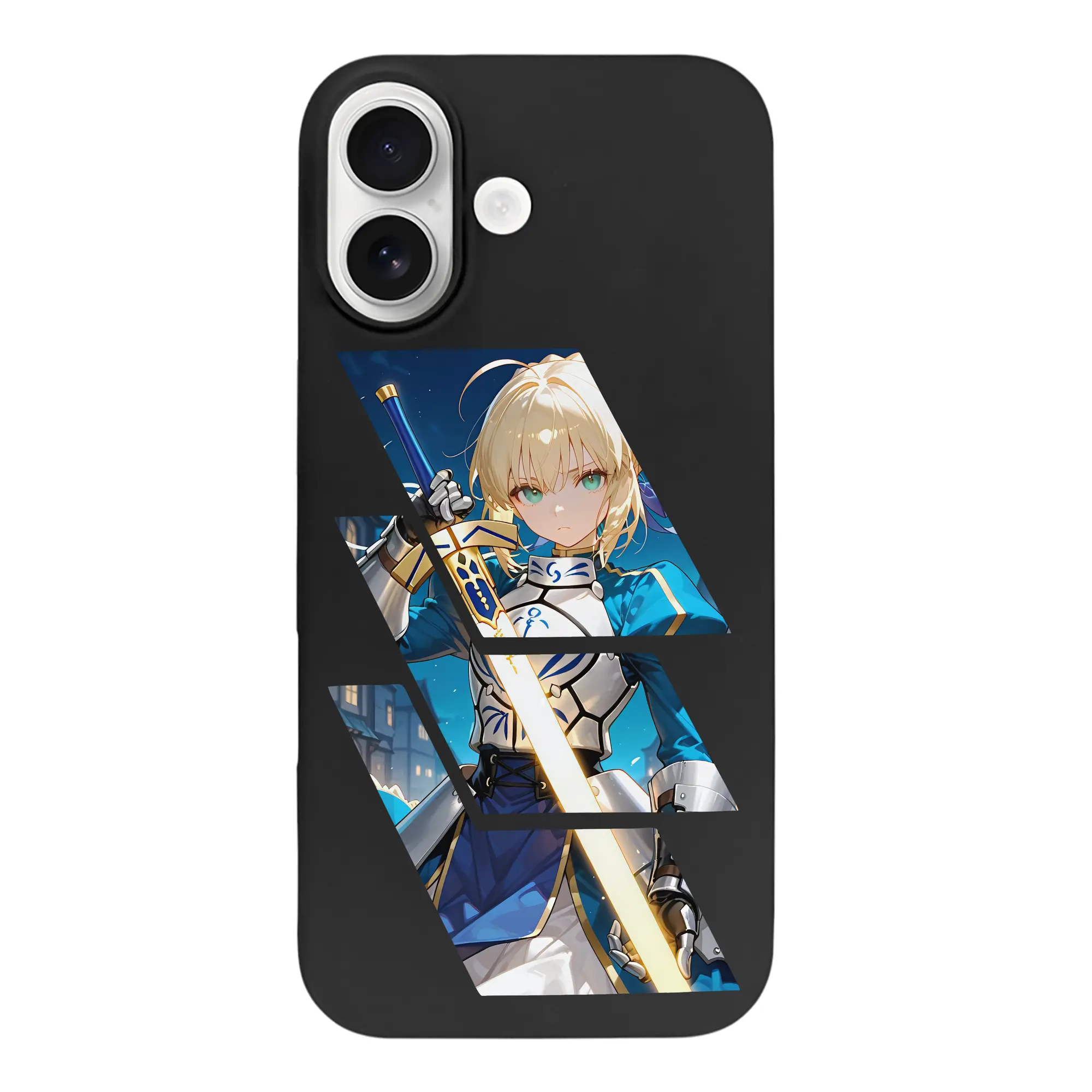 FGO グッズ,アルトリア - iPhone 17 シリーズ シリコンケース 薄型 耐衝撃 指紋防止 ソフトタッチカバー 精密フィット 傷防止 保護ケース iPhone 17/17 Air/17 Pro/17 Pro Max 対応